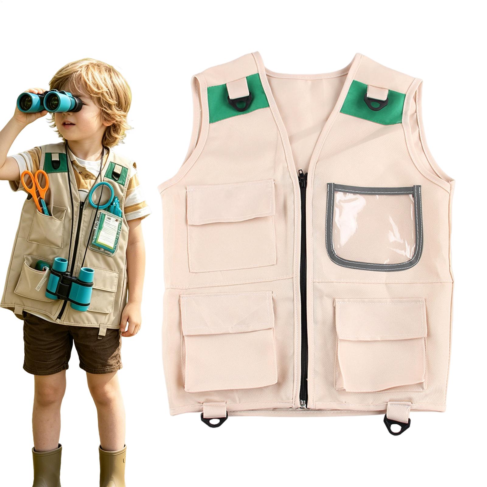 Fishing Vest - Disfraz de Safari para Niños, Chaleco