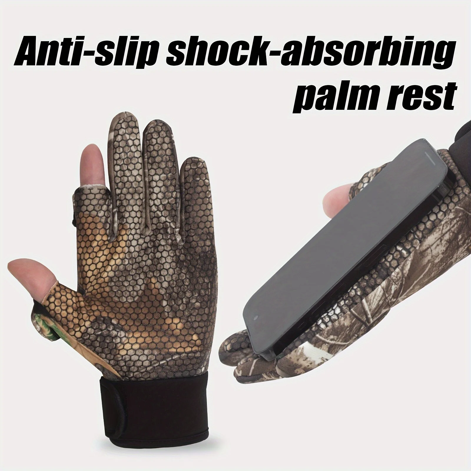 Fishing Gloves - Guantes de caza con dedos completos