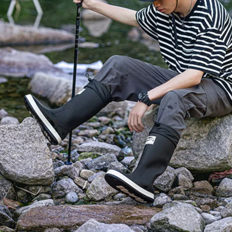 Zapatos de lluvia de alta cali - Fishing Boots reseña y precio