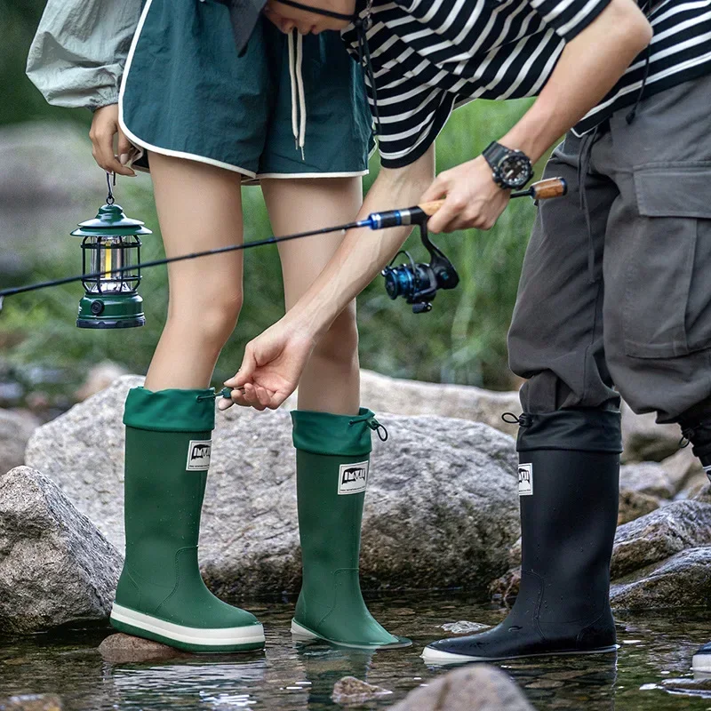 Zapatos de lluvia de alta cali - Fishing Boots reseña y precio