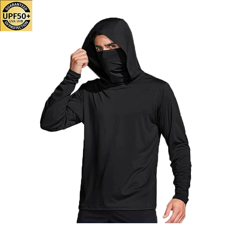 Camisa de pesca con capucha de - Fishing Mask Sun Protection reseña y precio